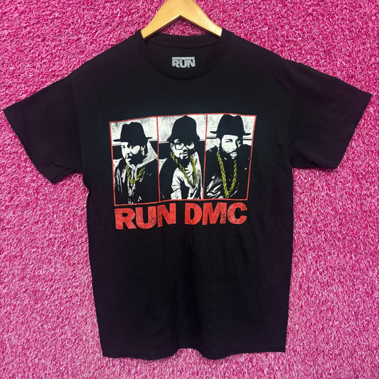 Run DMC Gold Donkey Ropes Raising Hell Distressed Rap Tee S