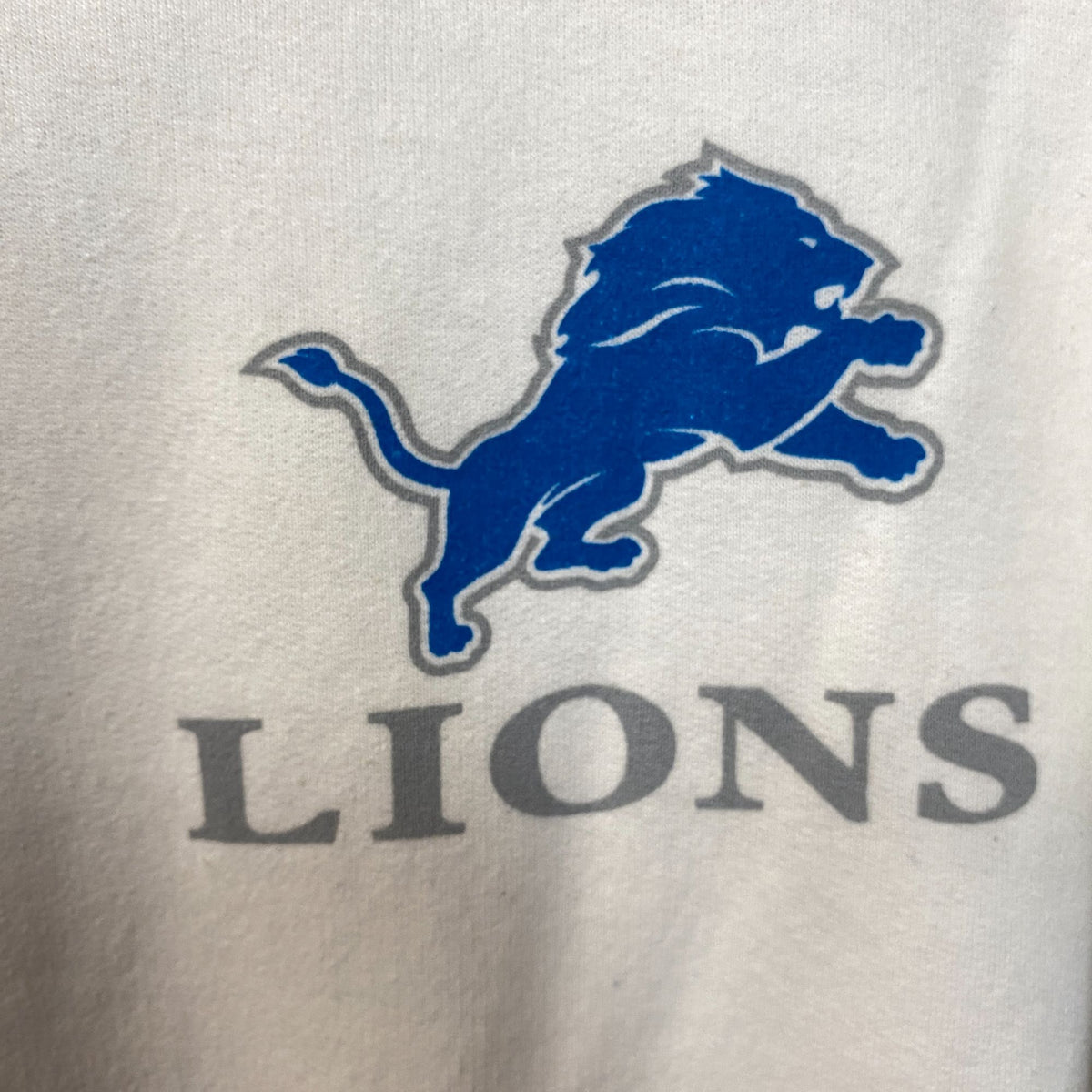 Junk Food Clothing Detroit Lions White Hoodie Large