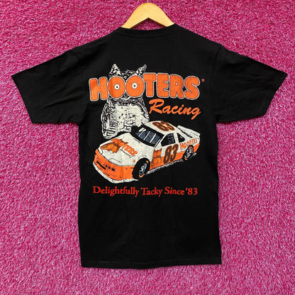 Hooters Vintage Style Nascar Racing Tshirt size Small