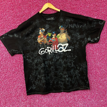 Gorillaz Band Portrait Graphic Design T-Shirt XL