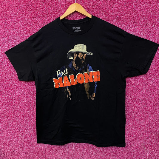 Post Malone Cowboy F-1 Trillion Album Country T-Shirt XL