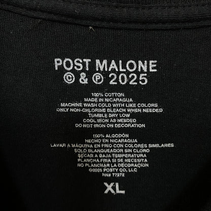 Post Malone Cowboy F-1 Trillion Album Country T-Shirt XL