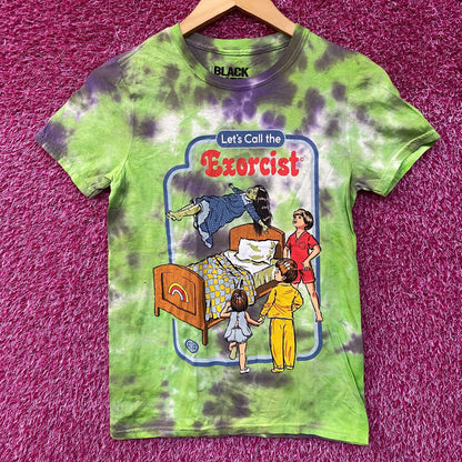 Black Matter Let's Call The Exorcist Tie Dye T-Shirt Extra Small