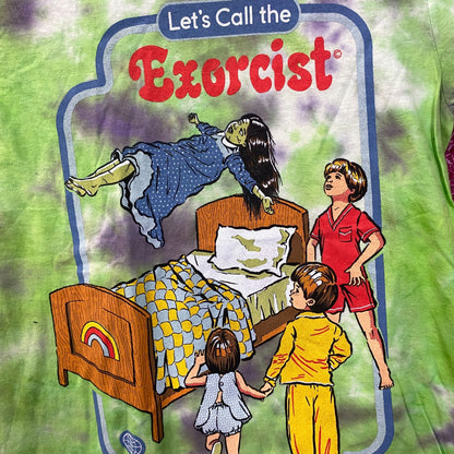 Black Matter Let's Call The Exorcist Tie Dye T-Shirt Extra Small