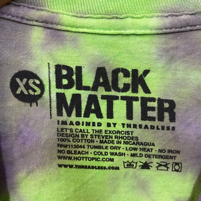 Black Matter Let's Call The Exorcist Tie Dye T-Shirt Extra Small
