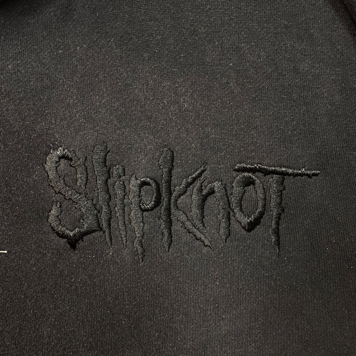 Slipknot "9 Point Star" Faded Black Zip Hoodie 2XL