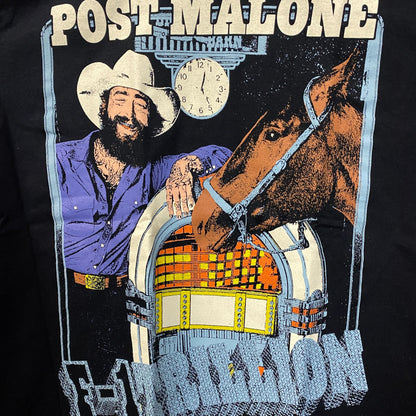Post Malone F-1 Trillion Jukebox Horse T-Shirt Medium