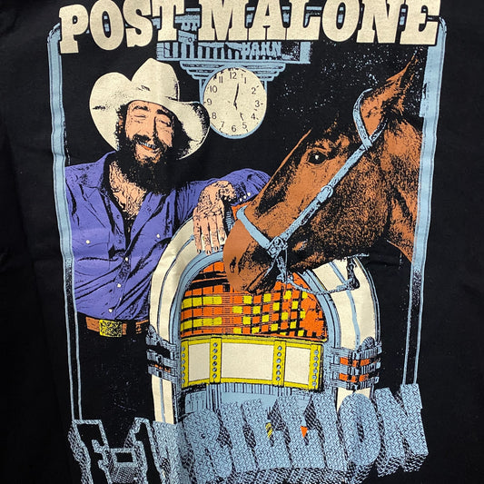Post Malone F-1 Trillion Jukebox Horse T-Shirt Medium
