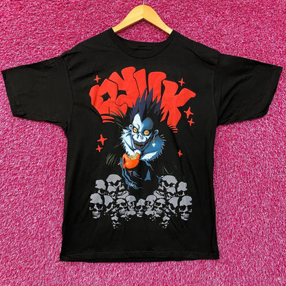 Death Note Ryuk and Apple Tshirt size large