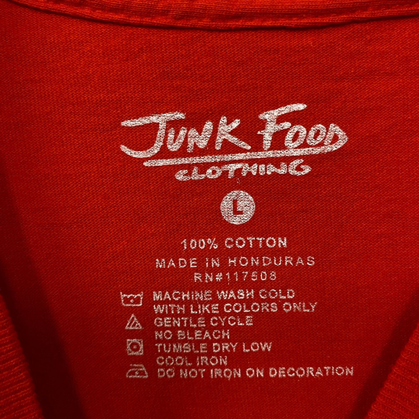 Junk Food "Property of USA" Graphic T-Shirt Large