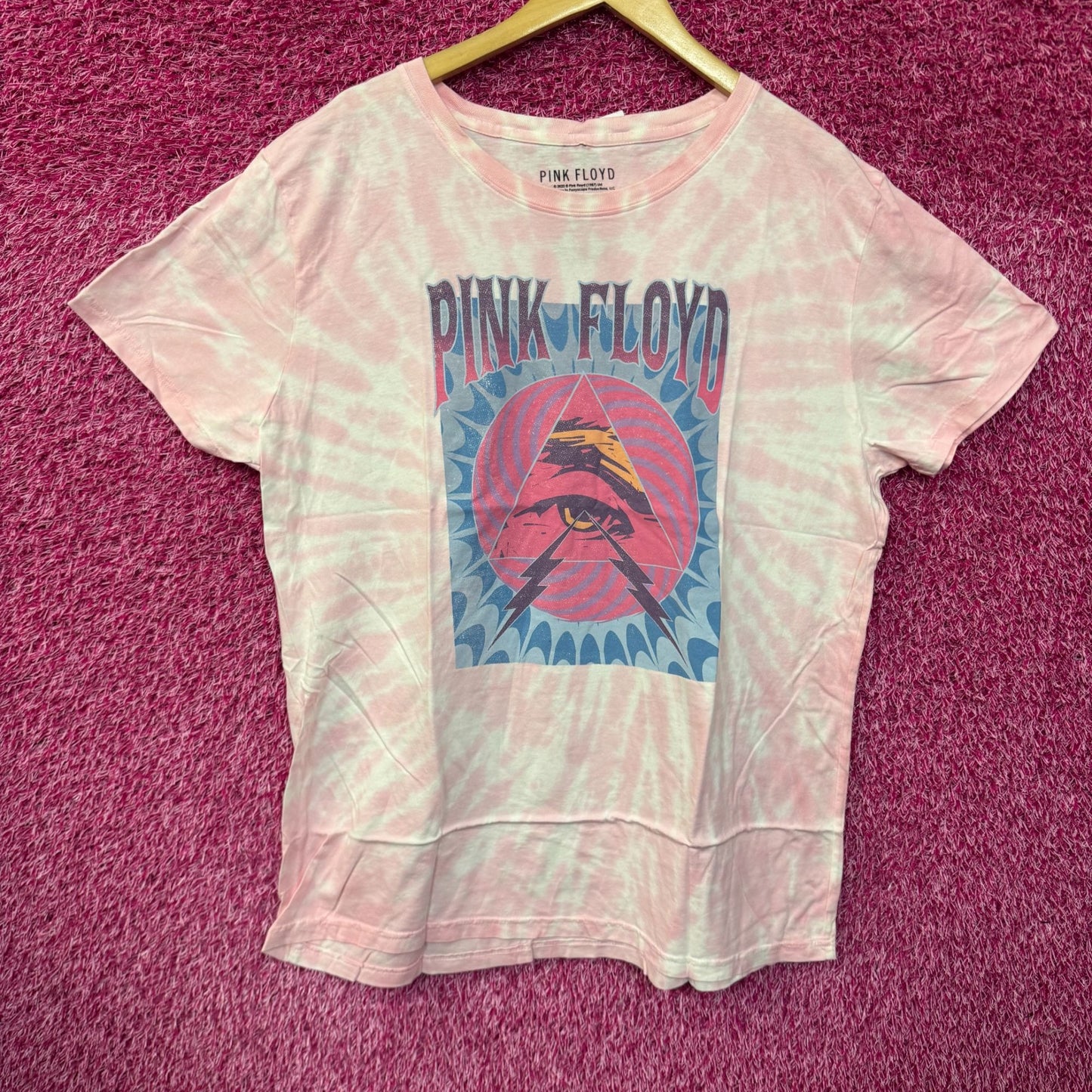Pink Floyd Atom Heart Mother Filmore Rock Show Tie Dye 2XL