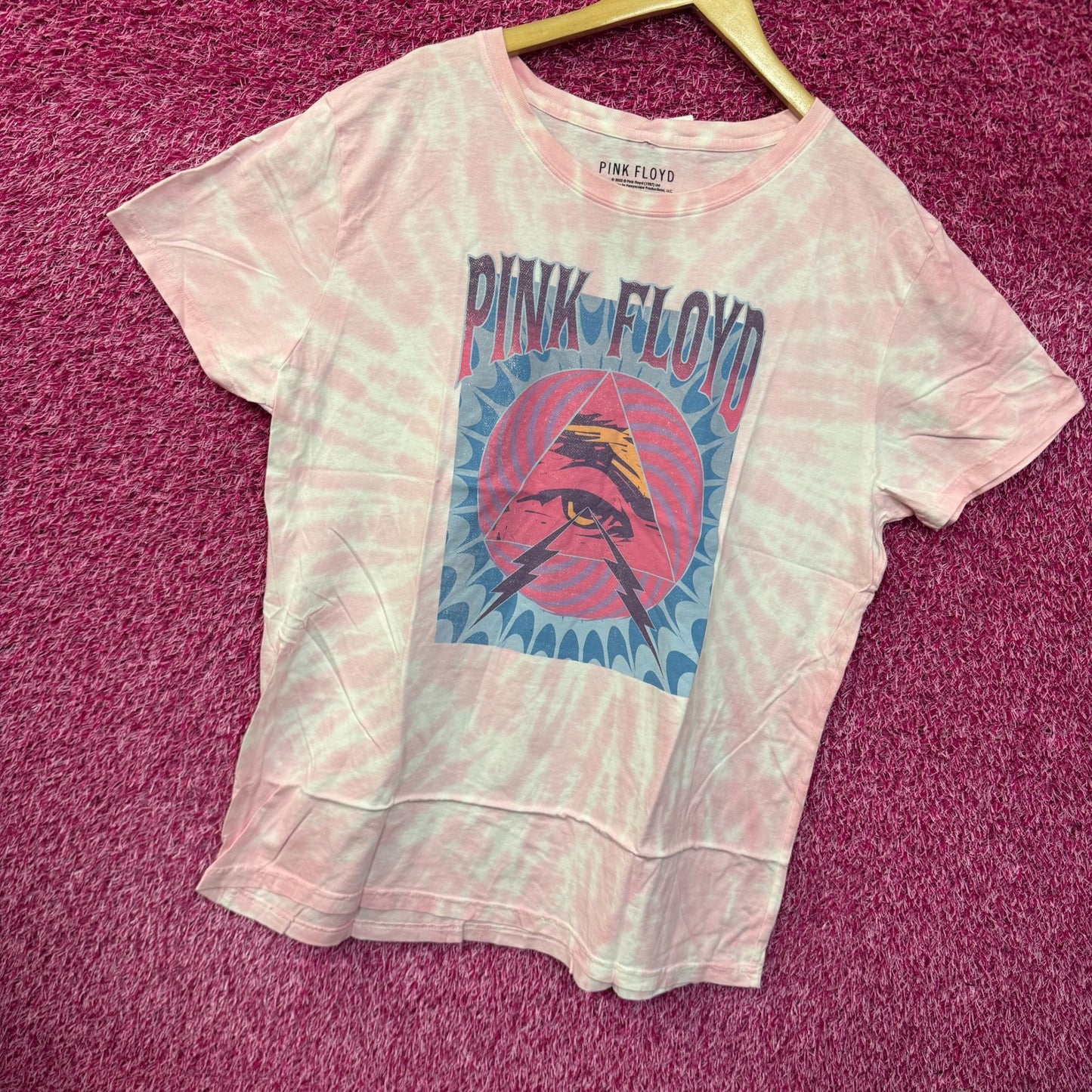 Pink Floyd Atom Heart Mother Filmore Rock Show Tie Dye 2XL