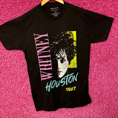 Whitney Houston 1987 Alternate Album Art Dance Pop Tee M