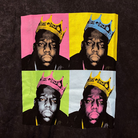 The Notorious BIG King of New York Pop Art Hip Hop Tee XL
