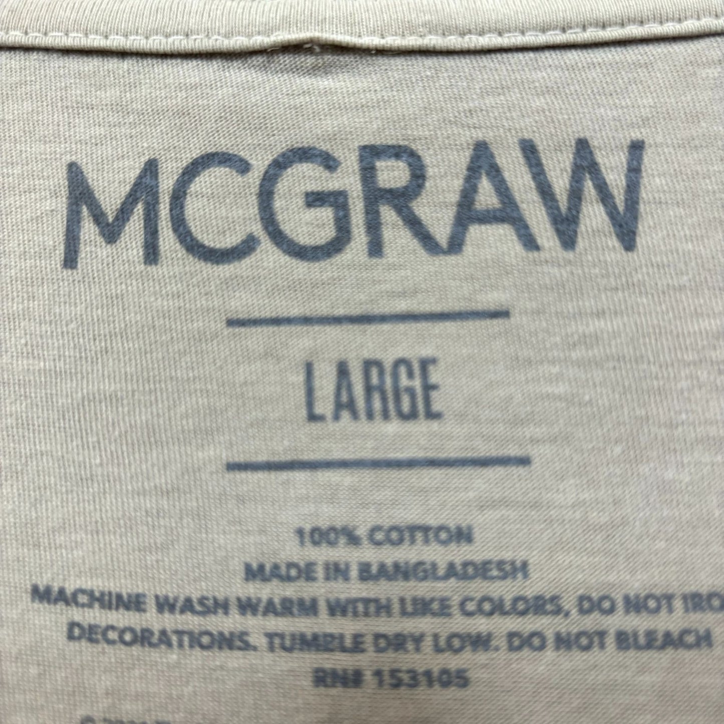Tim McGraw Not a Moment Too Soon Cowboy Country Tee L