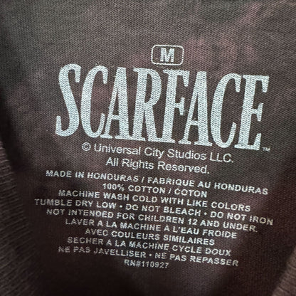 Scarface Tony Montana The Drug Kingpin Movie Promo Tie Dye M