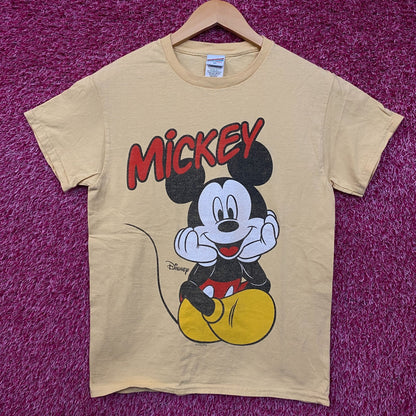 Disney Mickey Mouse Sitting Graphic T-Shirt XS
