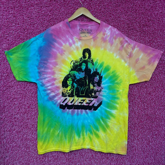 Queen A Night at the Opera Bohemian Rhapsody Rock Tie Dye XL