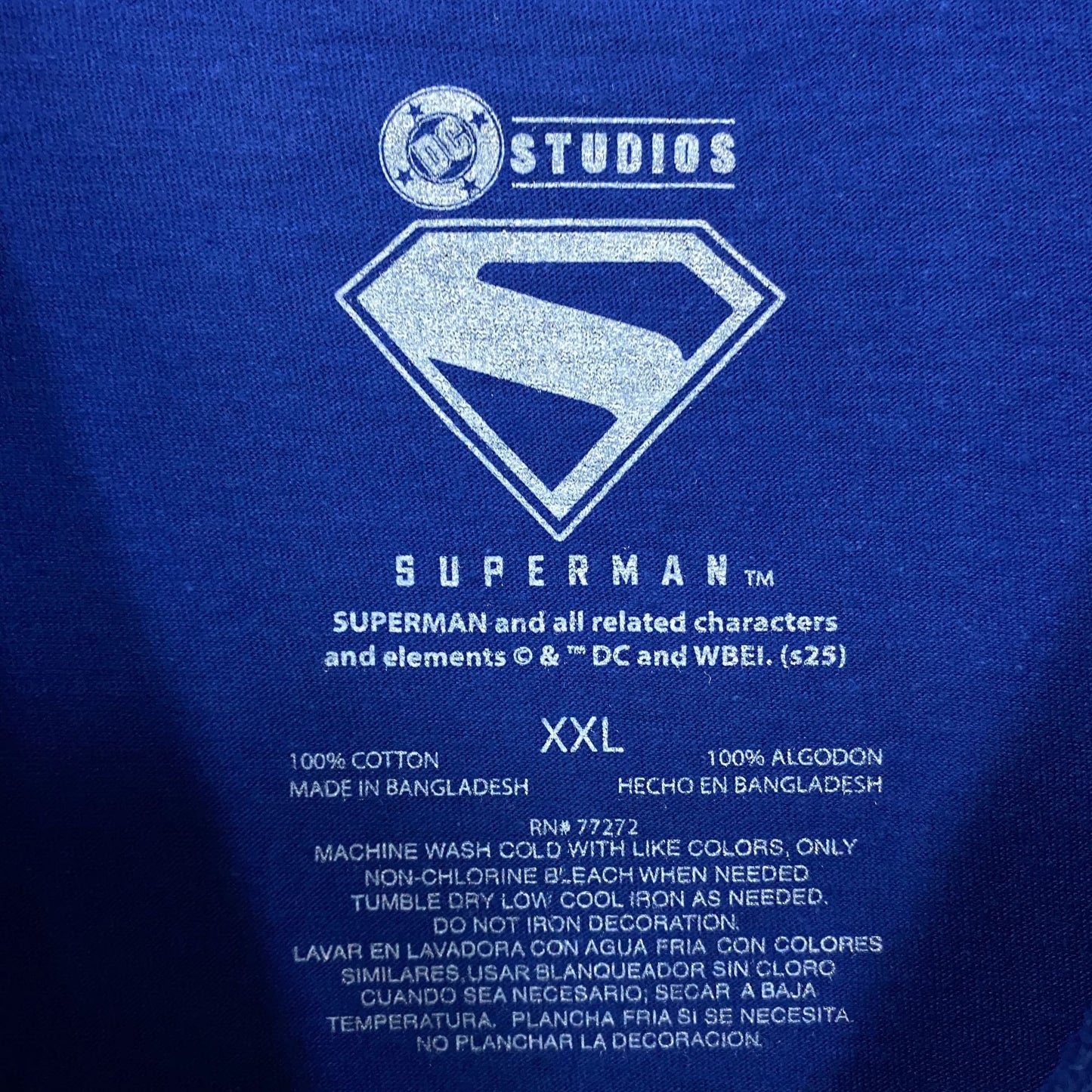 DC Comics Superman Logo Graphic T-Shirt 2XL