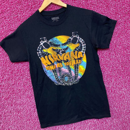 Nirvana Come as You Are Nevermind Seahorse Grunge Tee S