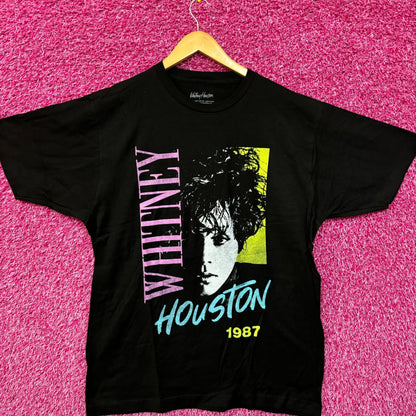 Whitney Houston 1987 Alternate Album Art Dance Pop Tee XL