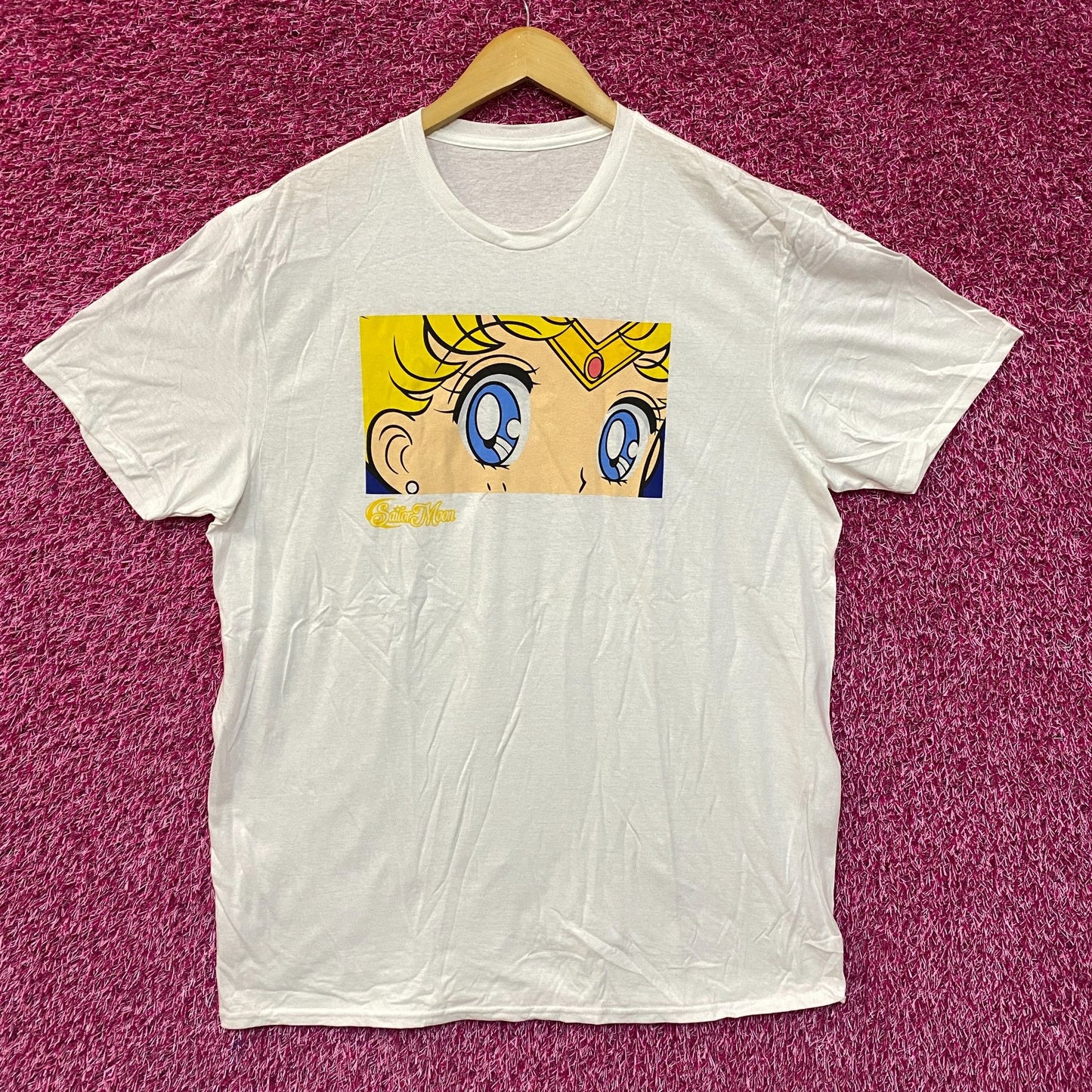 Sailor Moon Pretty Guardian Glimmering Eyes Anime T-Shirt L