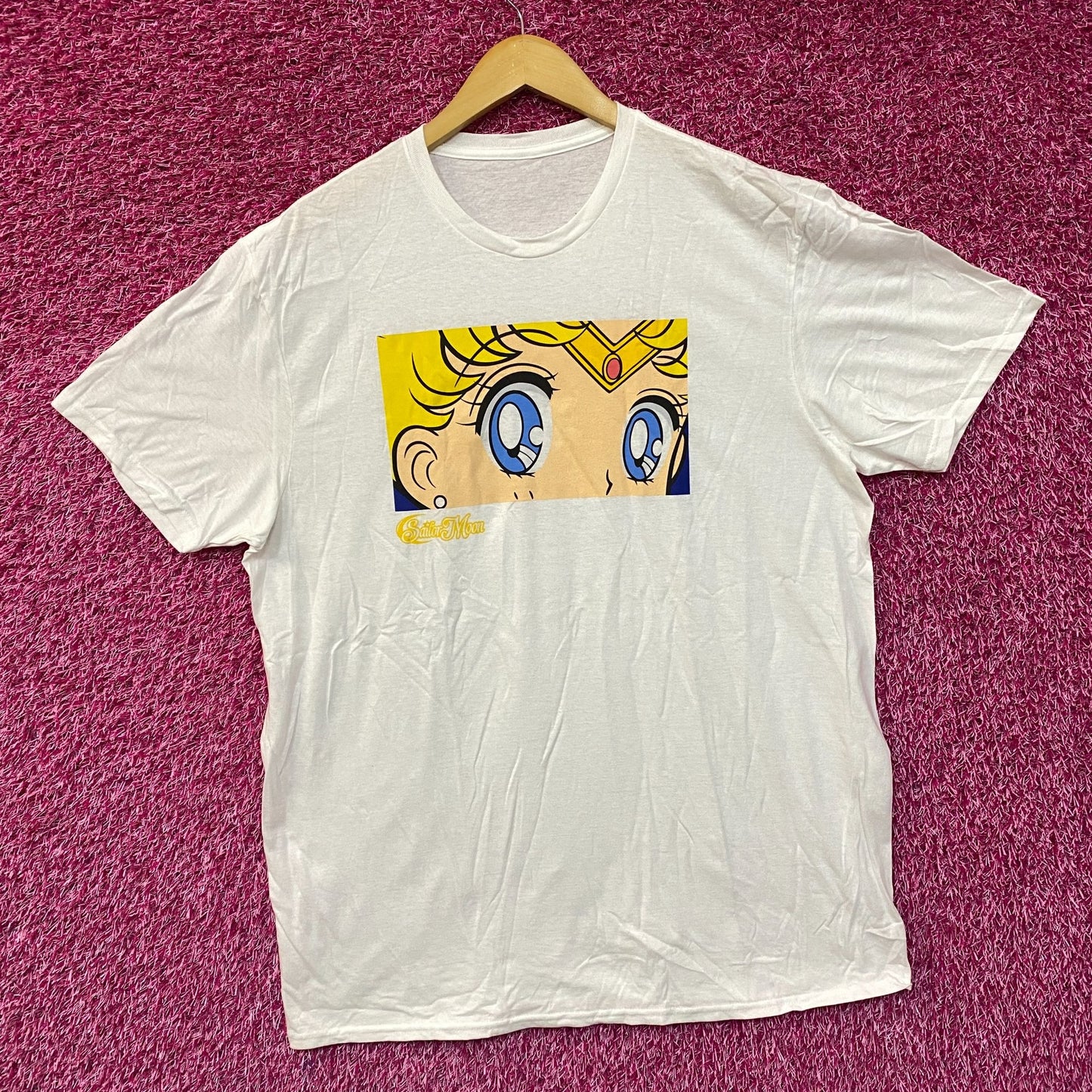 Sailor Moon Pretty Guardian Glimmering Eyes Anime T-Shirt L