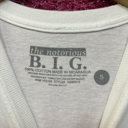 The Notorious BIG Bad Boy Club Party Poster Hip Hop Tee small