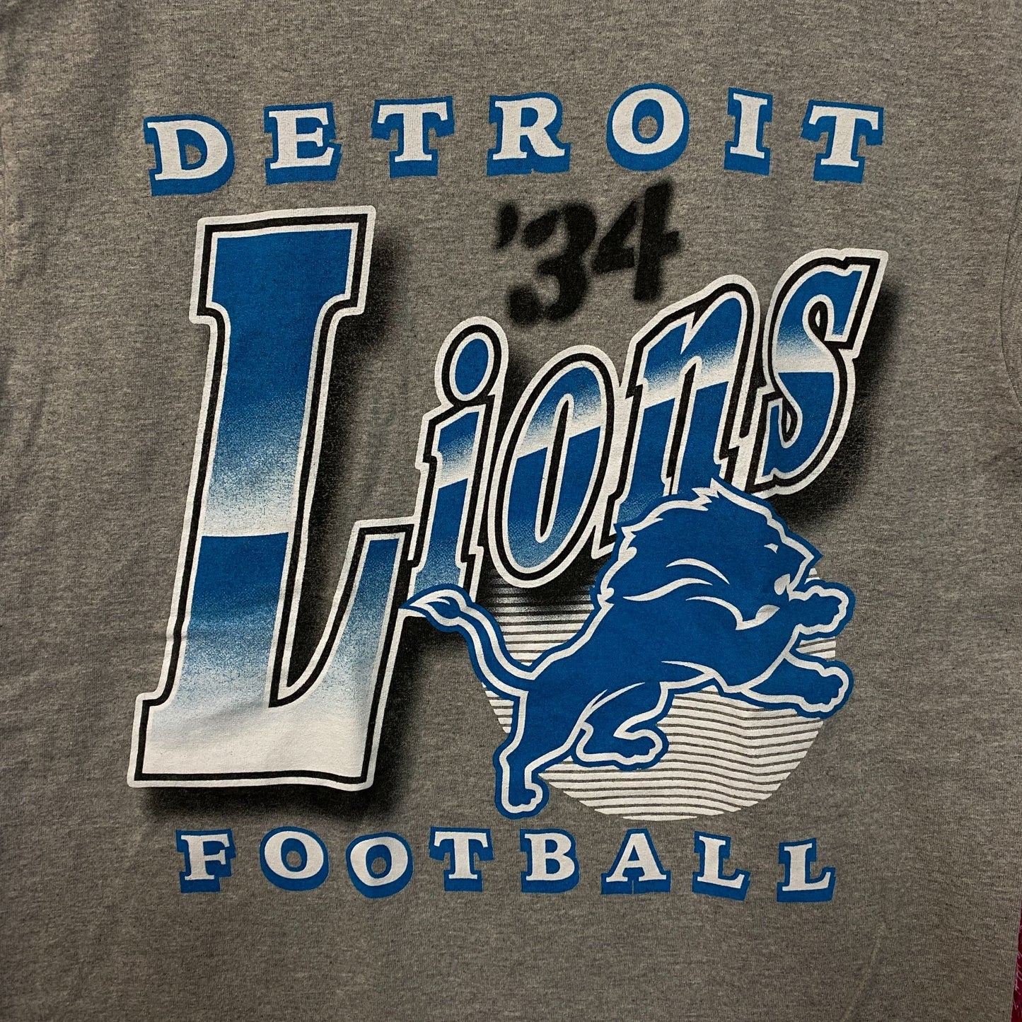 Junk Food Clothing NFL Detroit Lions Bootleg Flea Market Tee Small