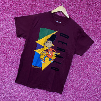 Gerald Hoopin Hey Arnold Animated Series Nickelodeon Tee M