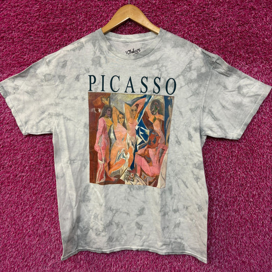 Picasso Ladies of Avignon tiedye tshirt size medium