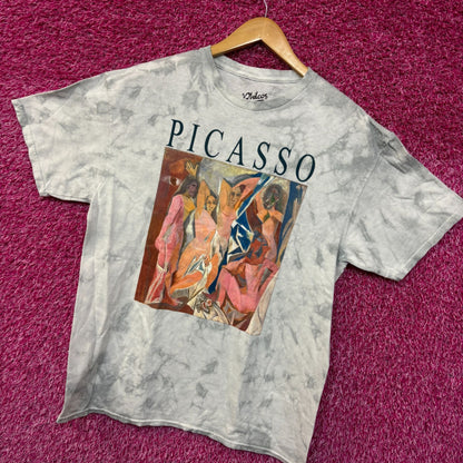 Picasso Ladies of Avignon tiedye tshirt size medium