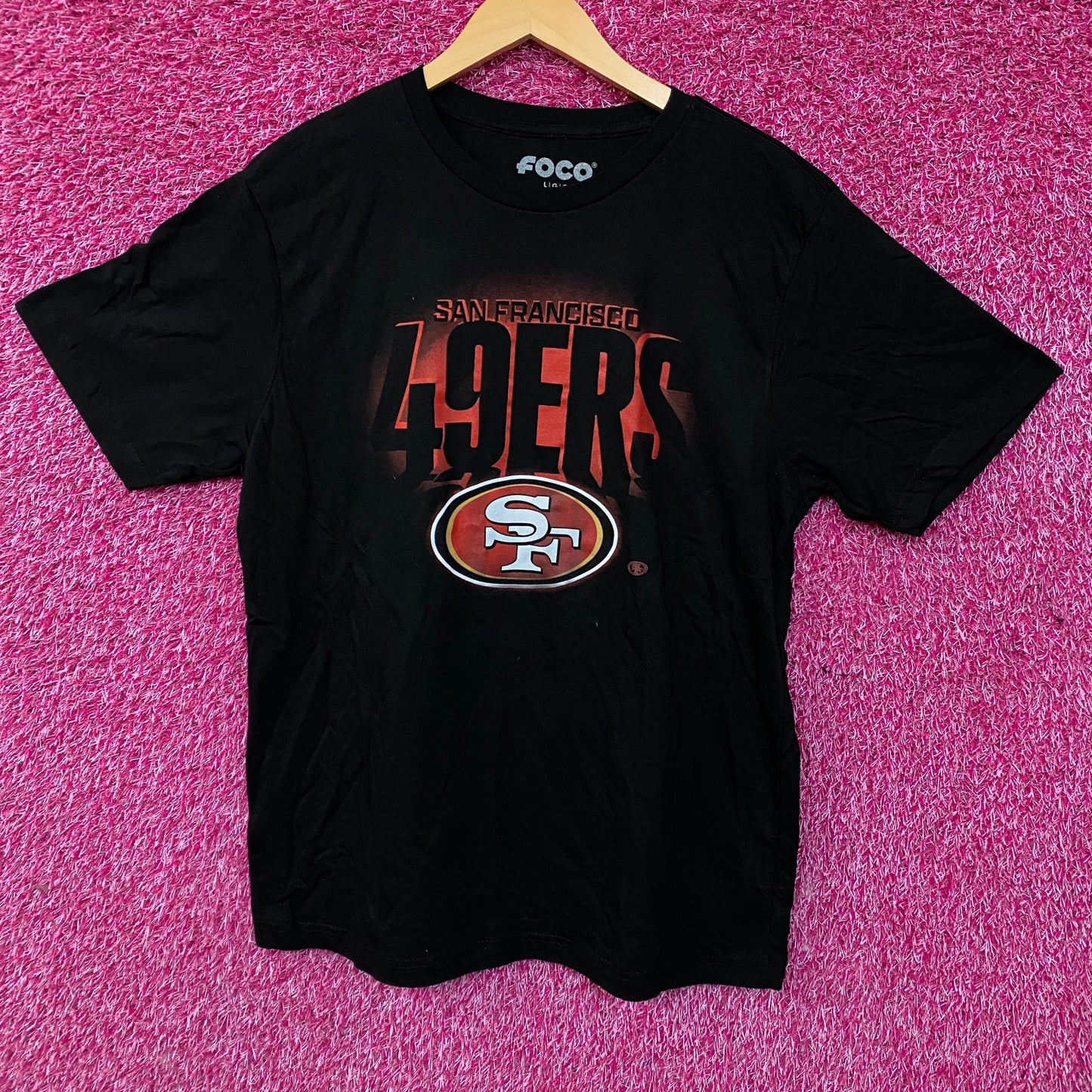 FOCO NFL San Francisco 49ers Team Logo Graphic T-Shirt Large