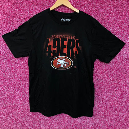 FOCO NFL San Francisco 49ers Team Logo Graphic T-Shirt Large