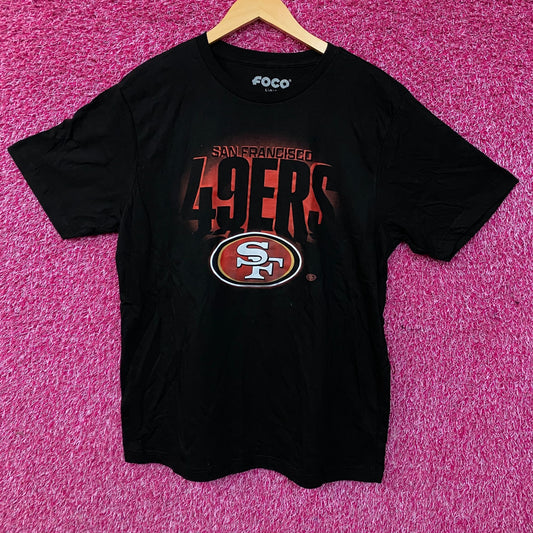 FOCO NFL San Francisco 49ers Team Logo Graphic T-Shirt Large
