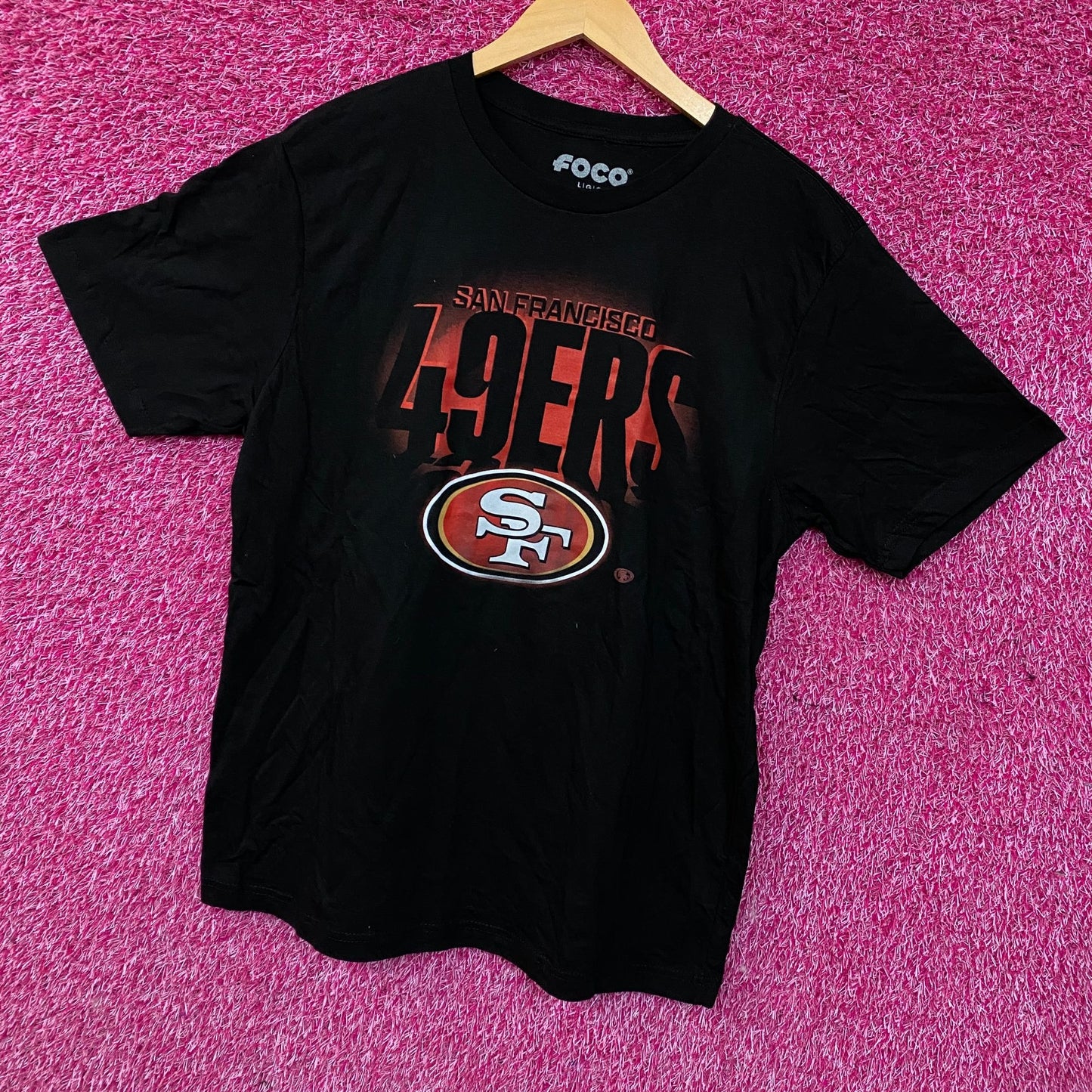 FOCO NFL San Francisco 49ers Team Logo Graphic T-Shirt Large