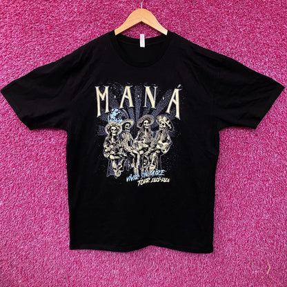 Maná "Vivir Sin Aire" Tour Graphic T-Shirt XL