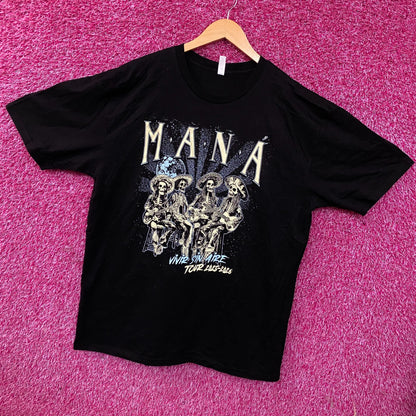 Maná "Vivir Sin Aire" Tour Graphic T-Shirt XL