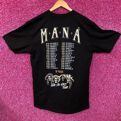Maná "Vivir Sin Aire" Tour Graphic T-Shirt XL