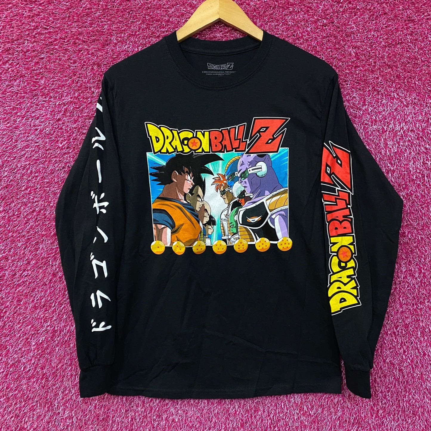 Dragon Ball Z Ginyu Force Saga Anime Long Sleeve T-Shirt Small