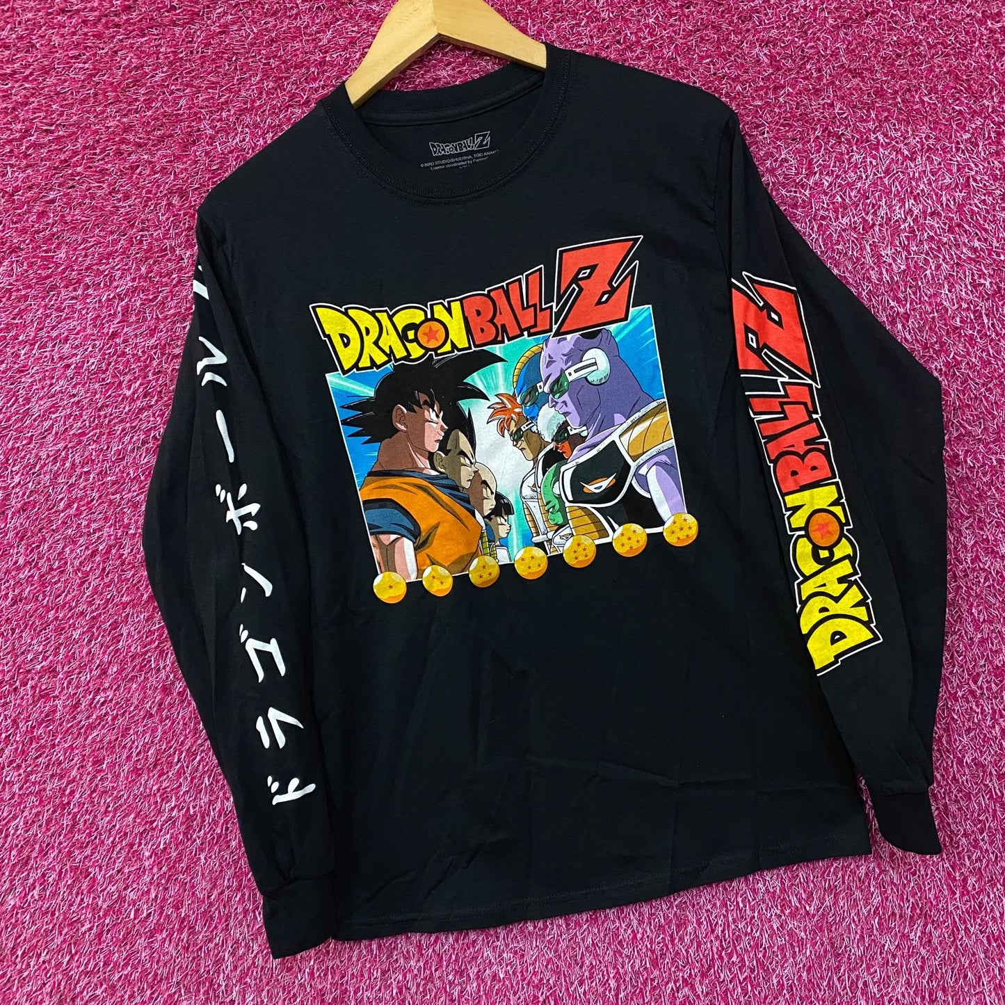 Dragon Ball Z Ginyu Force Saga Anime Long Sleeve T-Shirt Small