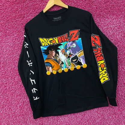 Dragon Ball Z Ginyu Force Saga Anime Long Sleeve T-Shirt Small