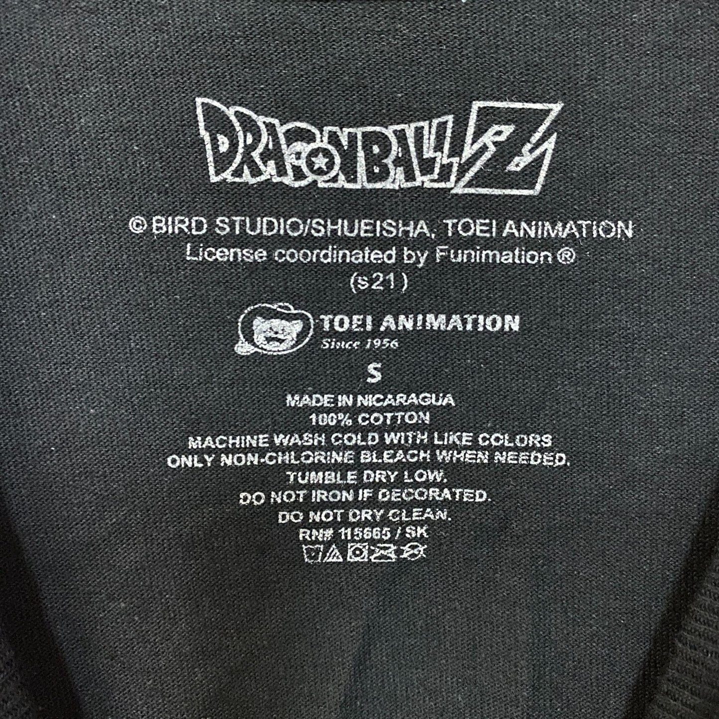 Dragon Ball Z Ginyu Force Saga Anime Long Sleeve T-Shirt Small