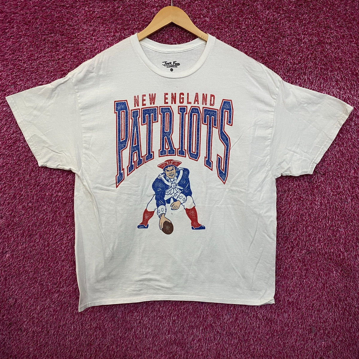 New England Patriots Classic Logo Style Size XL