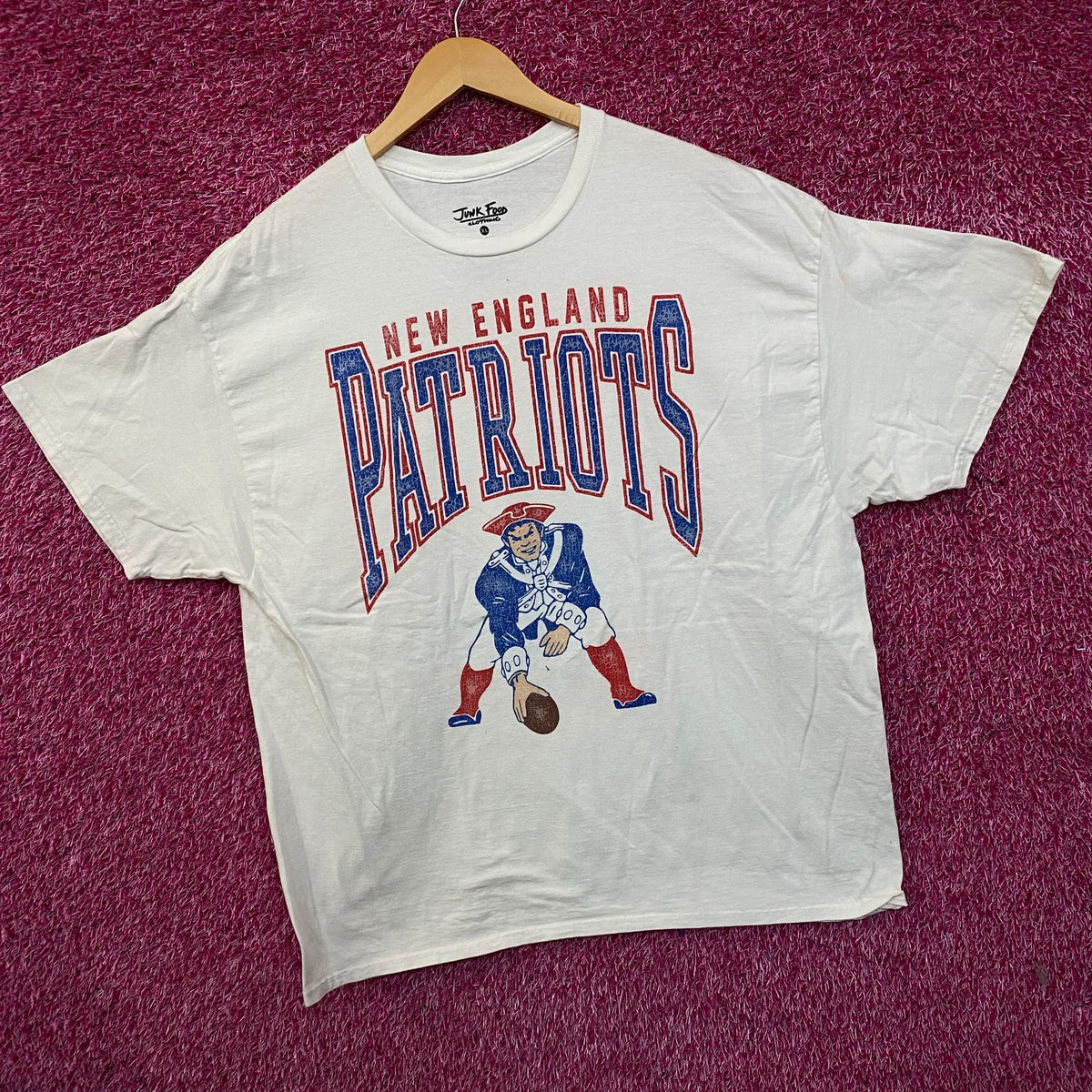New England Patriots Classic Logo Style Size XL