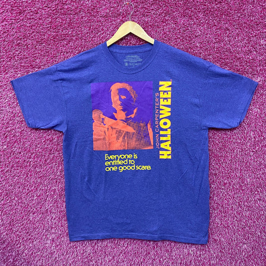 John Carpenters Halloween Michael Myers Horror Movie Tee L