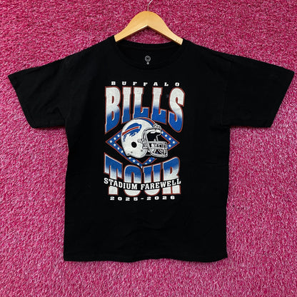 Junk Food Clothing Buffalo Bills Stadium Farewell Tour Graphic T-Shirt XL