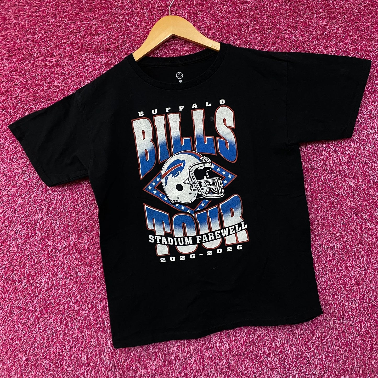 Junk Food Clothing Buffalo Bills Stadium Farewell Tour Graphic T-Shirt XL