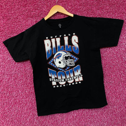 Junk Food Clothing Buffalo Bills Stadium Farewell Tour Graphic T-Shirt XL