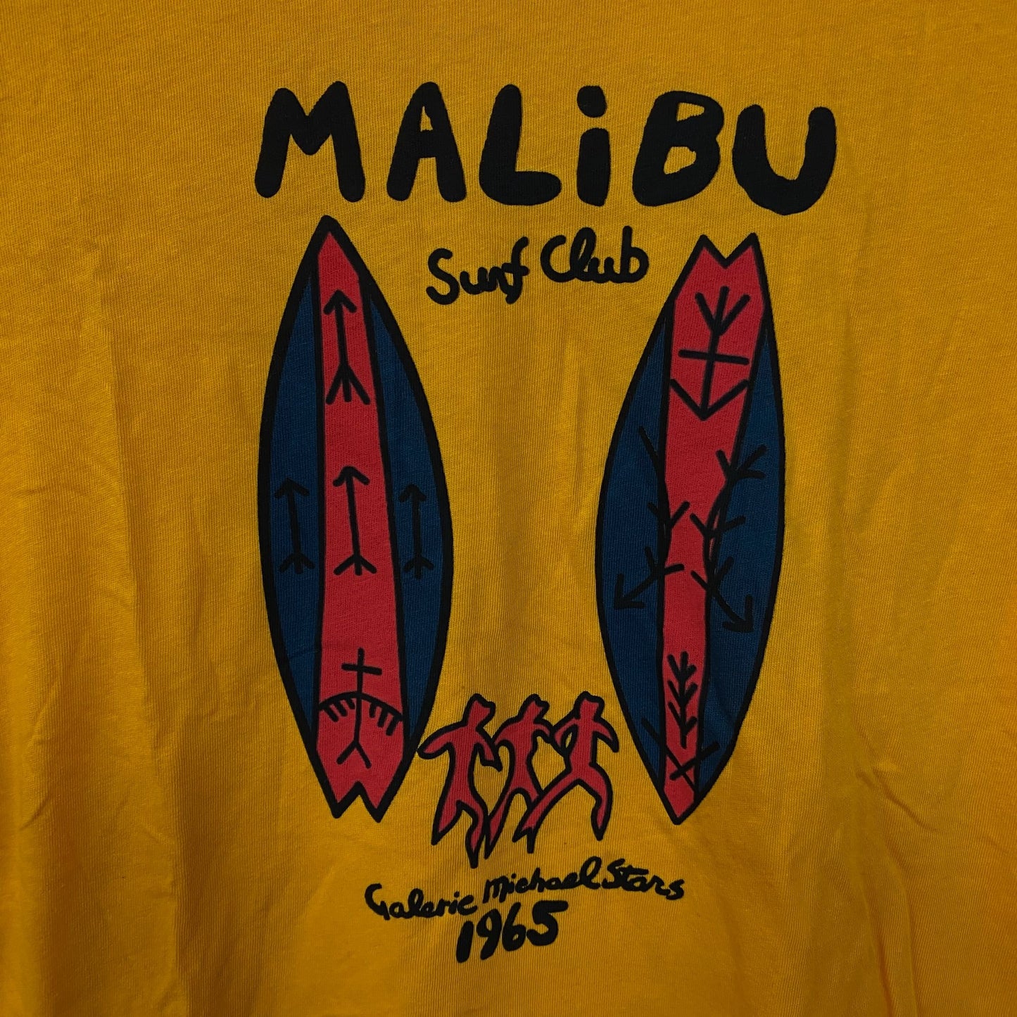 Galerie Michael Stars "Malibu Surf Club" Vintage Style T-Shirt Medium